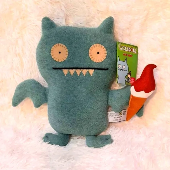 Ice Bat Ugly Dolls Toys UglyDoll?? Black Ice Bat 12-Inch